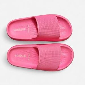 Pink Cushioned Foam Slide Sandals – Women’s Size 8 – Super Comfortable